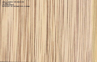 Painéis de parede de madeira projetados estruturais do folheado de Zebrano artificiais