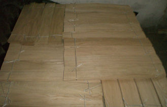 Folheado de madeira personalizado da cinza de Brown que pavimenta o corte reto fino da coroa