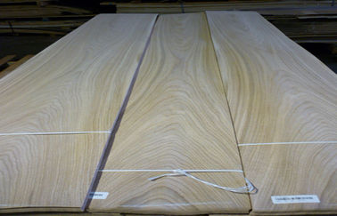 Paneling de madeira do folheado do carvalho branco, folheado decorativo natural do corte da coroa