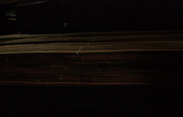 Folheado natural do corte do quarto do ébano para a mobília e a madeira compensada