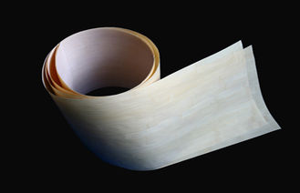 Grão horizontal da natureza de madeira de bambu do MDF das folhas de folheado da mobília