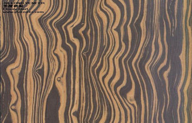O ébano de E.V projetou o folheado de madeira, folheado cortado da madeira compensada do corte