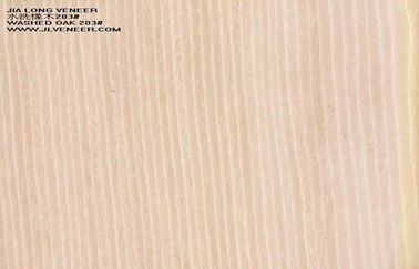 Folheado de madeira projetado lavado do carvalho branco, técnicas cortadas do corte