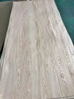 Folha de verniz de corte de coroa de carvalho vermelho americano natural cortada