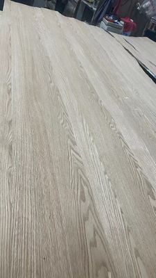 Folha de verniz de corte de coroa de carvalho vermelho americano natural cortada