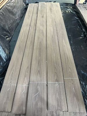 Veneer de corte de coroa de nozes americanas de alta qualidade / corte simples para decoração de hotel
