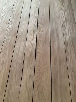 Veneer de corte de coroa de olmo marrom de alta qualidade para decoração de hotel